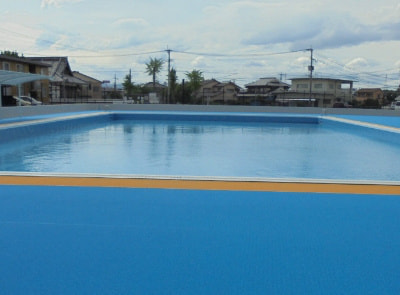 ワカサ有限会社｜事例01｜公共プールの改装給排水設備工事