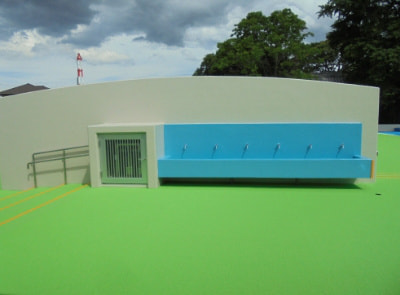 ワカサ有限会社｜事例03｜公共プールの改装給排水設備工事